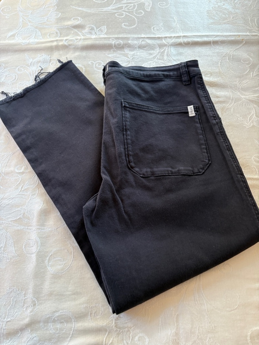 Buffalo David Bitton Black Straight-Leg Women’s Jeans
